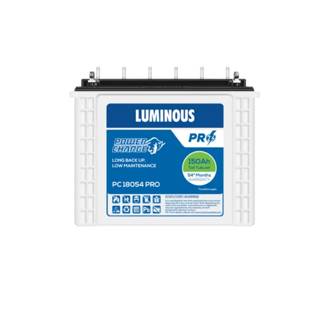Luminous POWER CHARGE PC18054 PRO (150AH) - Tall Tubular