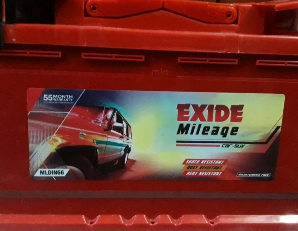 Exide Mileage MLDIN66 (66 AH)